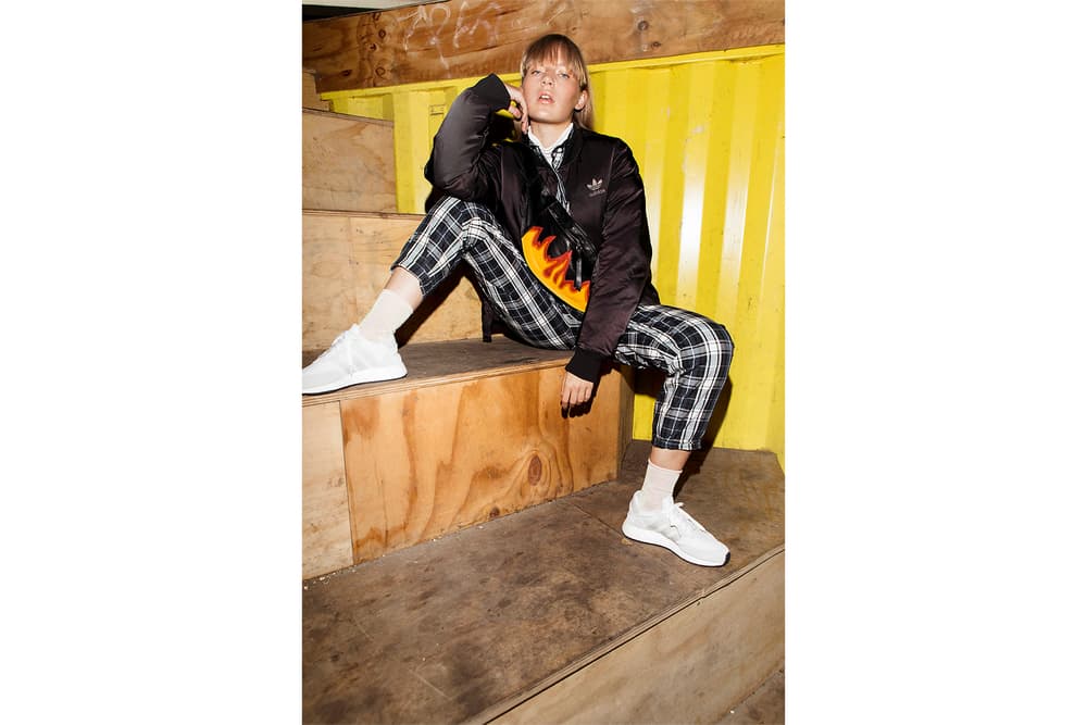 adidas originals puffer jacket bomber fleece NAKED copenhagen