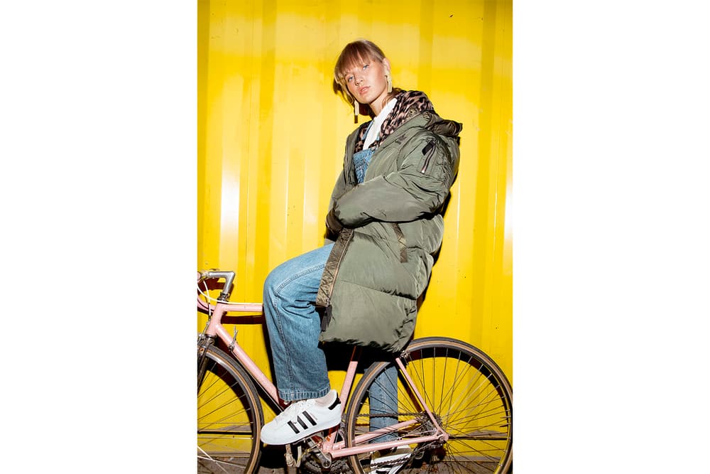 adidas originals puffer jacket bomber fleece NAKED copenhagen