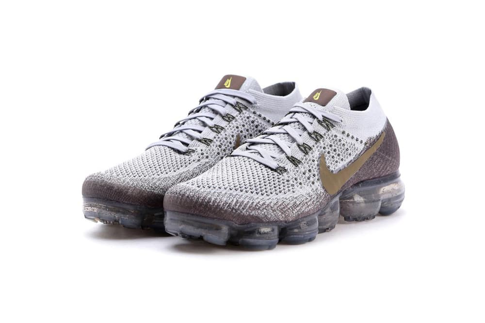 Nike Air VaporMax Black Midnight Fog Wolf Grey Ice Flash Dark Brown