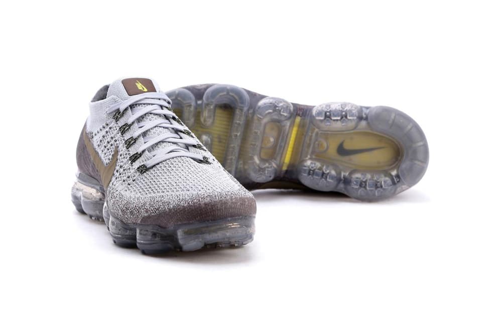 Nike Air VaporMax Black Midnight Fog Wolf Grey Ice Flash Dark Brown