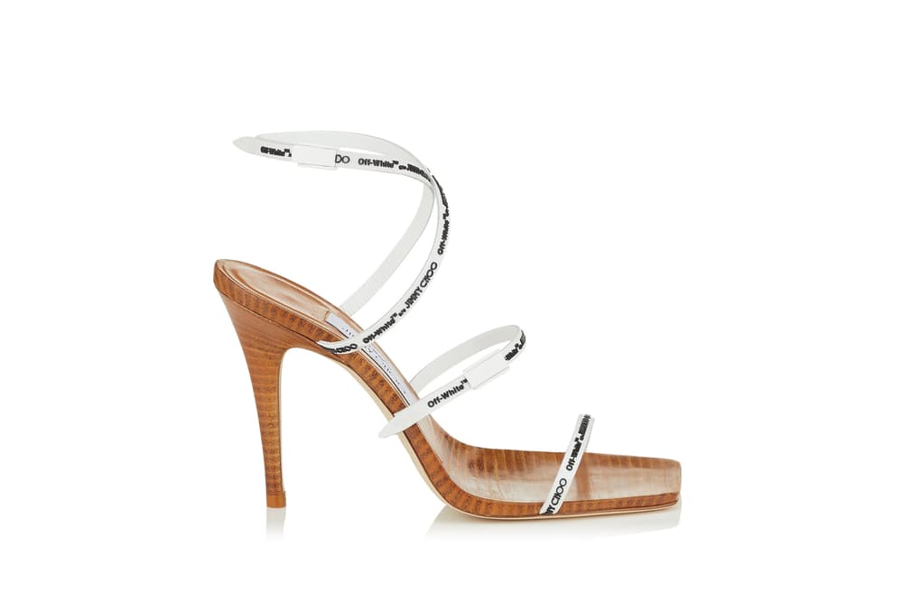 Off White Virgil Abloh Jimmy Choo Heels Boots Collaboration Glass Slippers Pre Order Paris Fashion Week Spring Summer 2018 Princess Diana Naomi Campbell Kaia Gerber