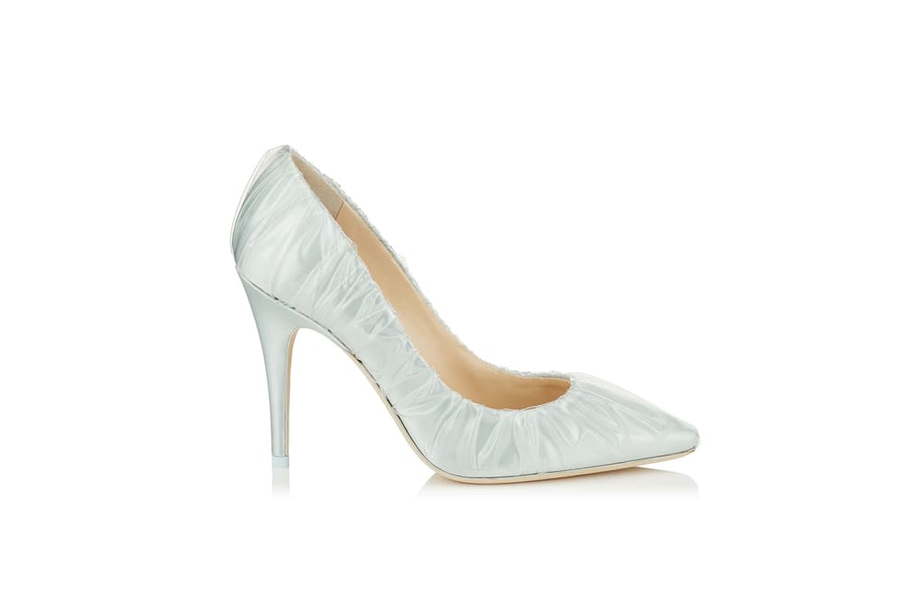 Off White Virgil Abloh Jimmy Choo Heels Boots Collaboration Glass Slippers Pre Order Paris Fashion Week Spring Summer 2018 Princess Diana Naomi Campbell Kaia Gerber