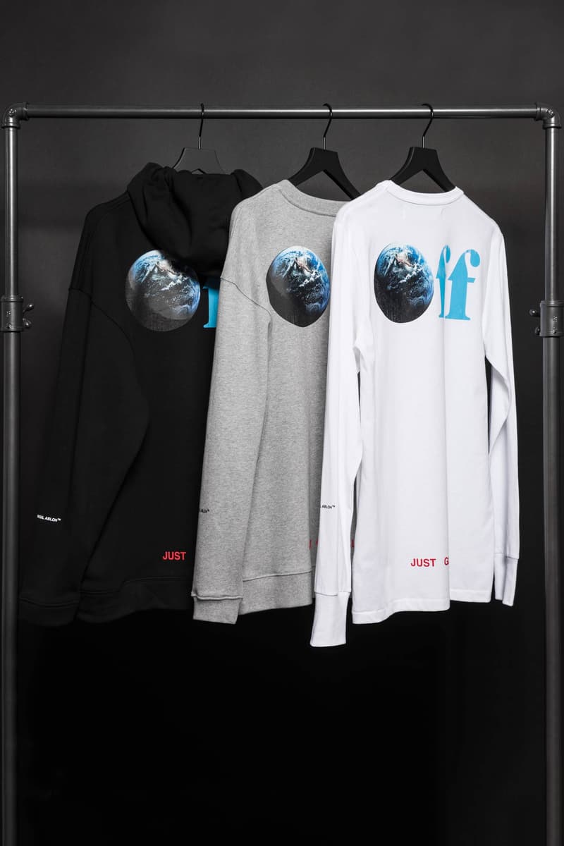 Off-White KITH JUST GLOBAL Collection Virgil Abloh Collaboration