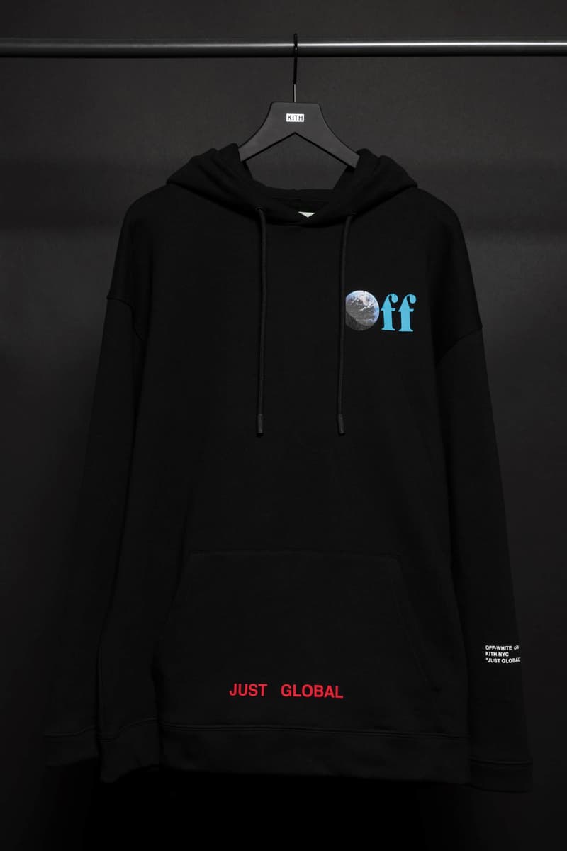 Off-White KITH JUST GLOBAL Collection Virgil Abloh Collaboration