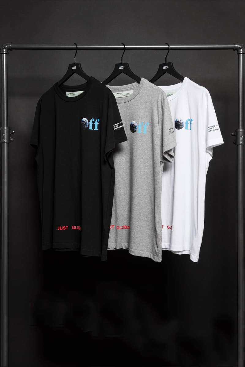Off-White KITH JUST GLOBAL Collection Virgil Abloh Collaboration