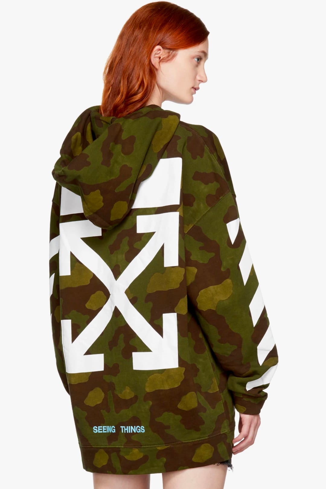 off white camo hoodie seeing things