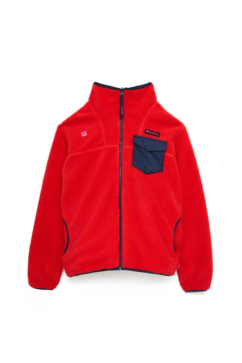 Opening Ceremony Columbia Outerwear Collection Colorful Jackets Outdoors Hats Gloves Pants Parka Winter Fall Collaboration Capsule