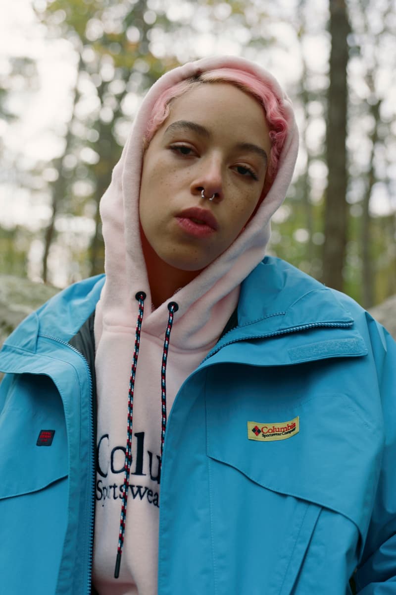 Opening Ceremony Columbia Outerwear Collection Colorful Jackets Outdoors Hats Gloves Pants Parka Winter Fall Collaboration Capsule