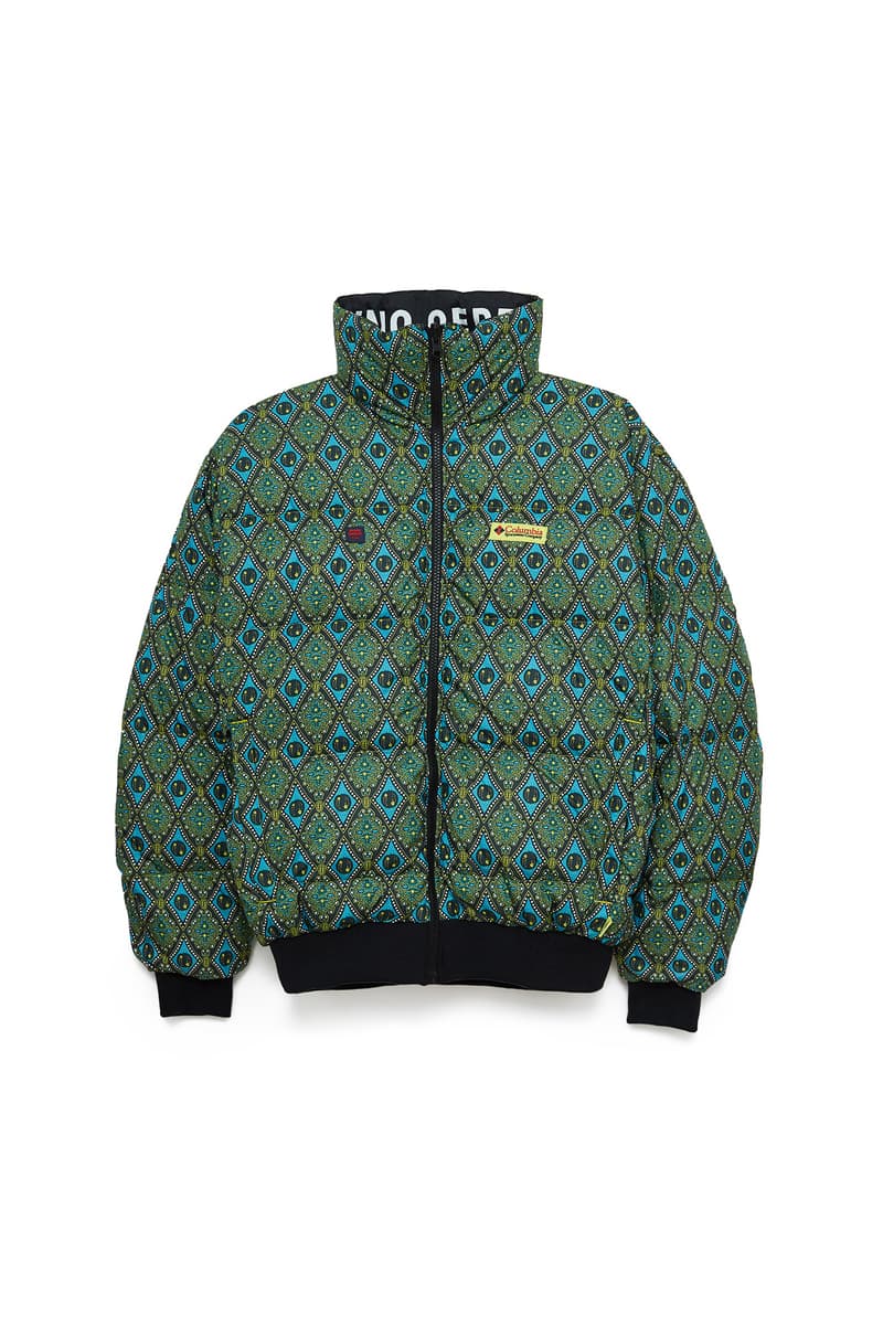 Opening Ceremony Columbia Outerwear Collection Colorful Jackets Outdoors Hats Gloves Pants Parka Winter Fall Collaboration Capsule