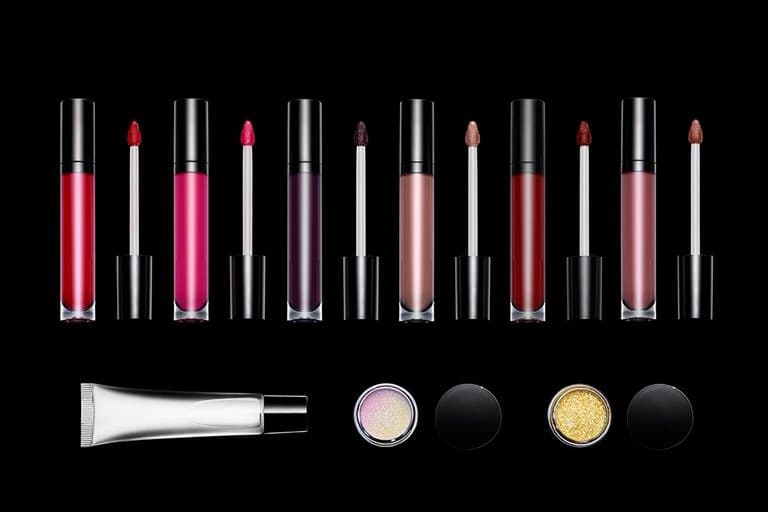 Pat McGrath Labs Holiday Makeup Collection Gift Set Beauty Liquid Lipsticks Highlighters Cosmetics Clear Vinyl Gloss