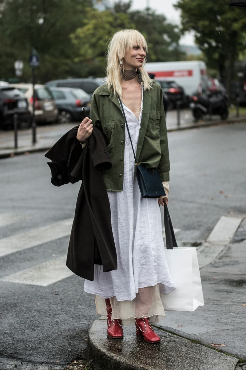 Paris Fashion Week Streetstyle Streetsnaps Photography Spring Summer 2018 Collection Louis Vuitton Gucci Alyx Prada Balenciaga PFW Chanel