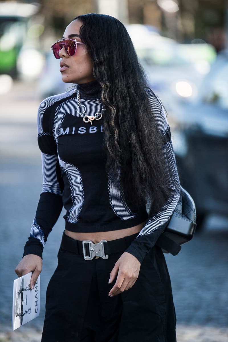 Paris Fashion Week Streetstyle Streetsnaps Photography Spring Summer 2018 Collection Louis Vuitton Gucci Alyx Prada Balenciaga PFW Chanel