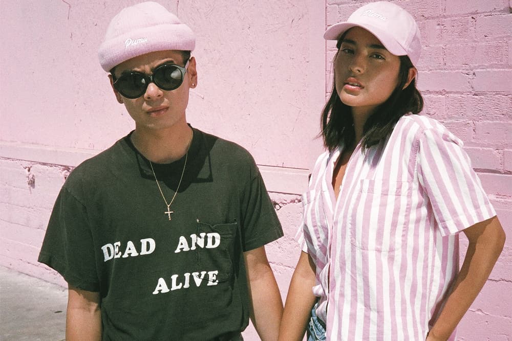 Gunner Stahl PUMA Collection Millennial Pink Cap