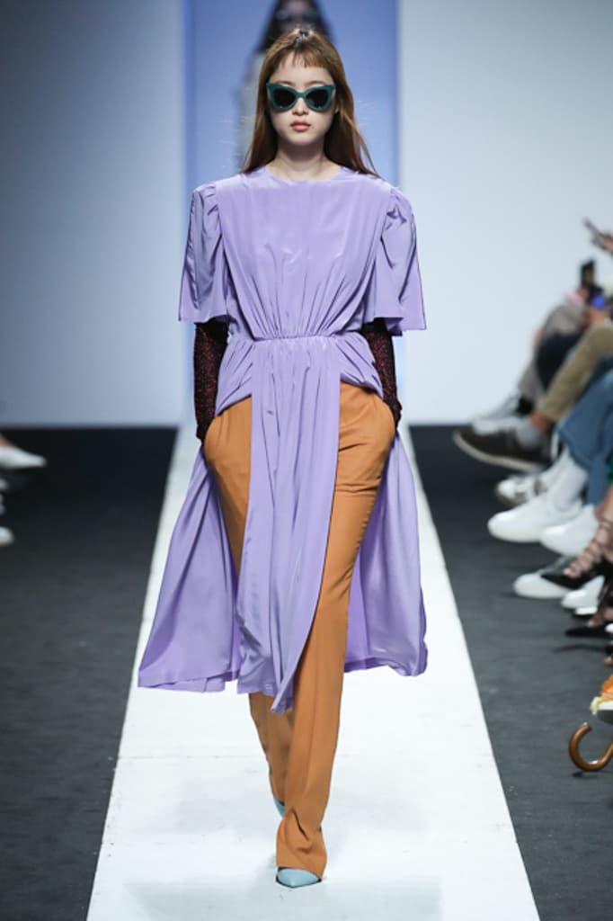 Pushbutton Spring 2018 Collection Seoul Fashion Week Korea Silhouettes Color Print Symmetry Experimental Edgy Unique Label