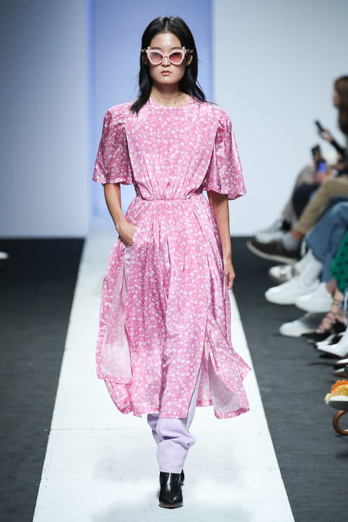 Pushbutton Spring 2018 Collection Seoul Fashion Week Korea Silhouettes Color Print Symmetry Experimental Edgy Unique Label