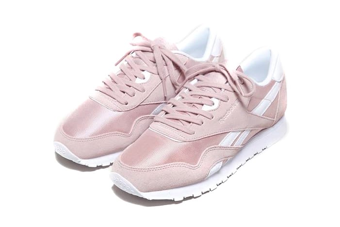 reebok classic nylon pink