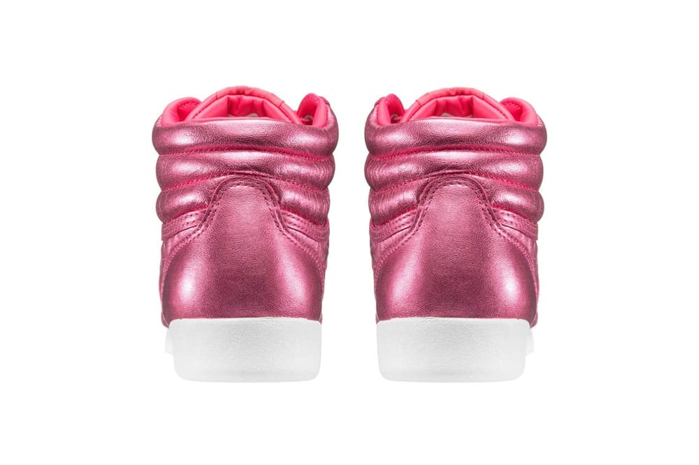 Reebok Freestyle Hi Sharp Pink Metallic