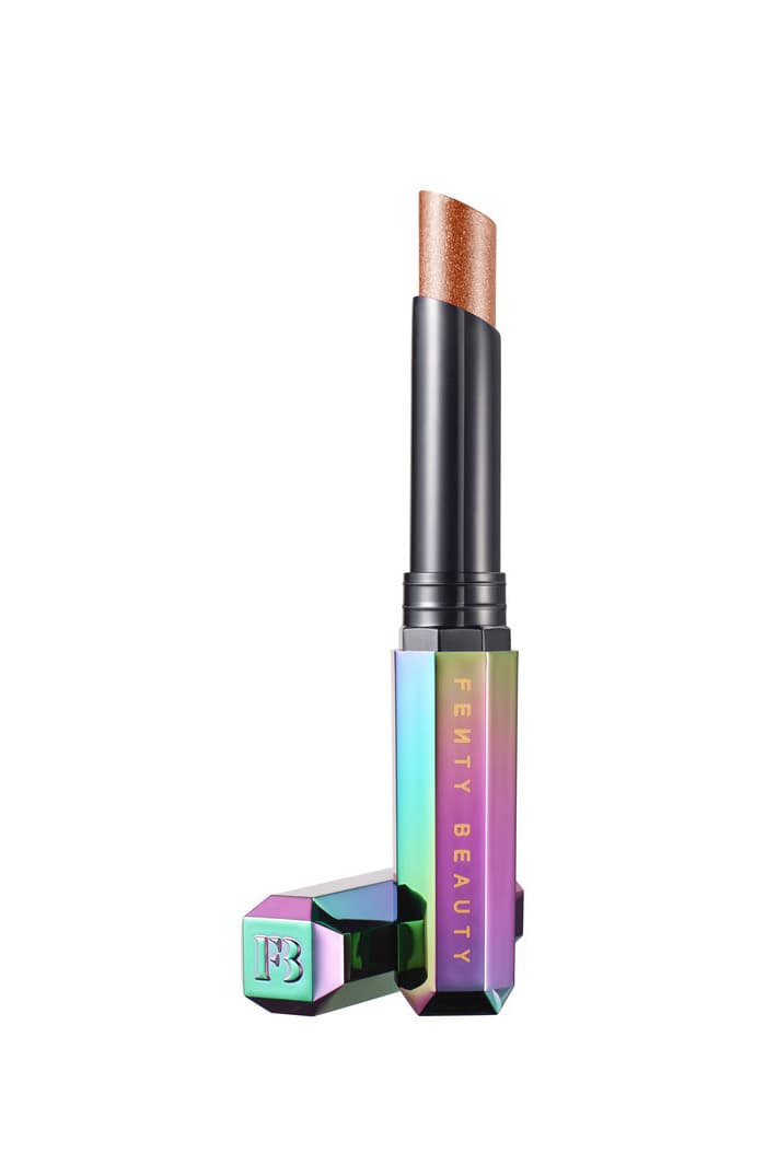 Fenty Beauty by Rihanna Cosmetics Holiday Galaxy Collection Glitter Lipstick Eyeliner Eyeshadow Makeup New Line Sparkle Color Lipbalm