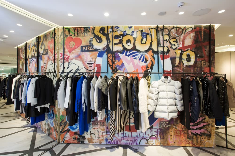Selfridges Seoul Fashion Week Pop Up London