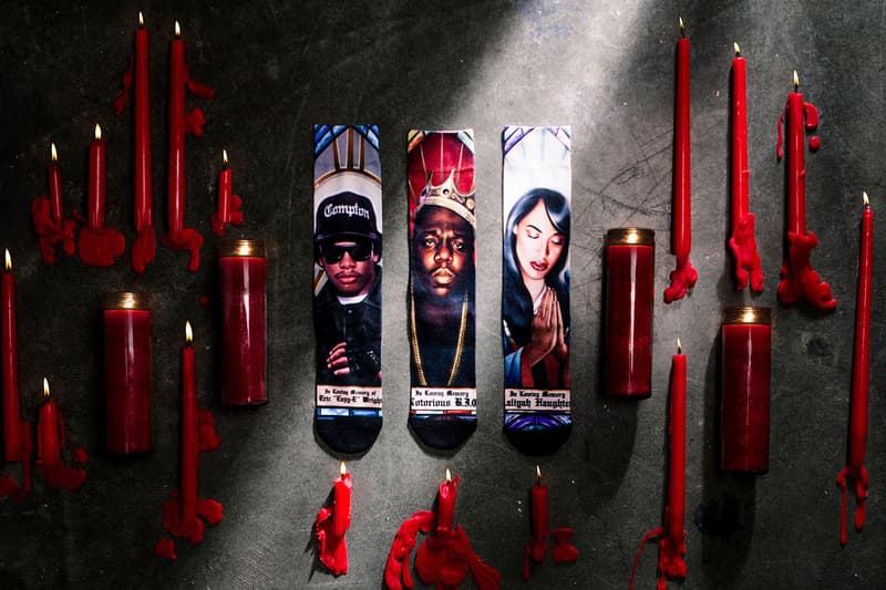 STANCE Legends of the Music Industry Collection Aaliyah Eazy-E The Notorious B.I.G Icons Homage Socks