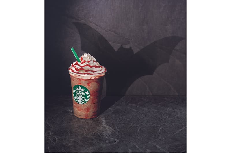 Starbucks Vampire Frappuccino Halloween Zombie UK England