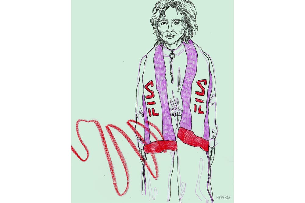 stranger things season 2 netflix vetements fila champion stussy off white illustrations