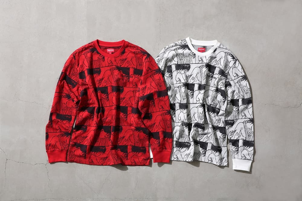 Supreme Fall Winter 2017 Akira Manga collaboration collection