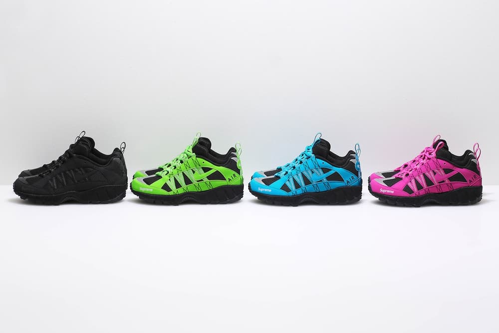 Supreme nike air humara sneaker apparel collection lookbook