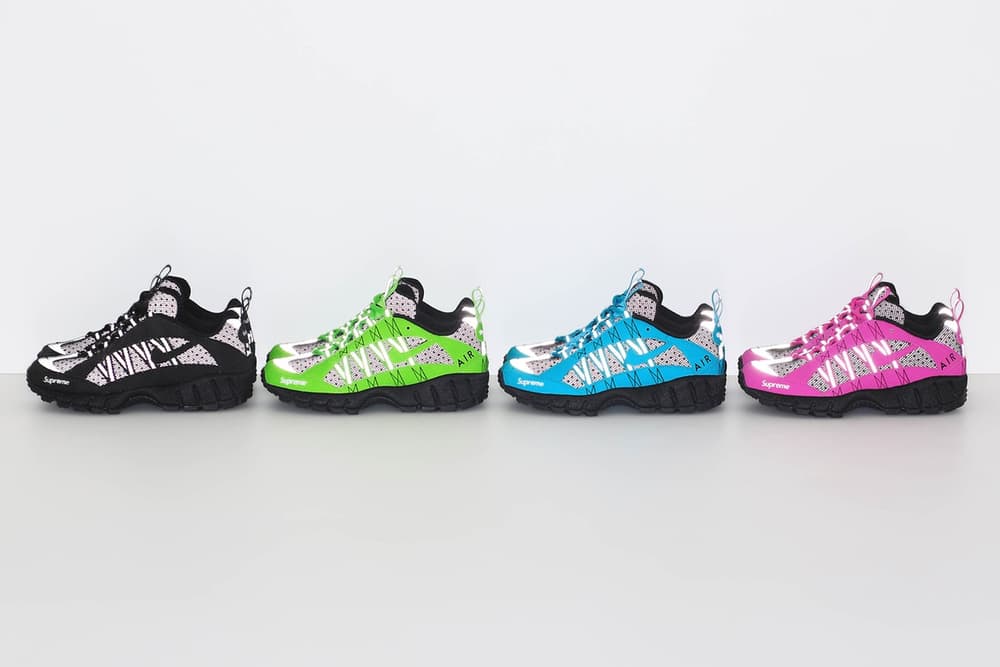 Supreme nike air humara sneaker apparel collection lookbook