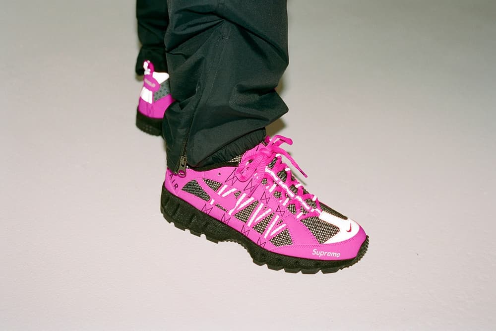 Supreme nike air humara sneaker apparel collection lookbook