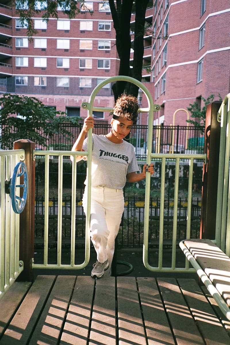Thrasher Young Thug Thugger Bootleg TShirt Honeymoon Grey White Editorial Lookbook
