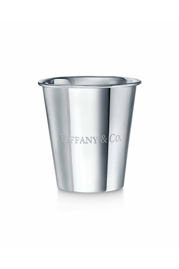 Tiffany Co Home Accessories Collection Ping Pong Table Tennis Cup Blue Ruler Straw Silver Gold Decor