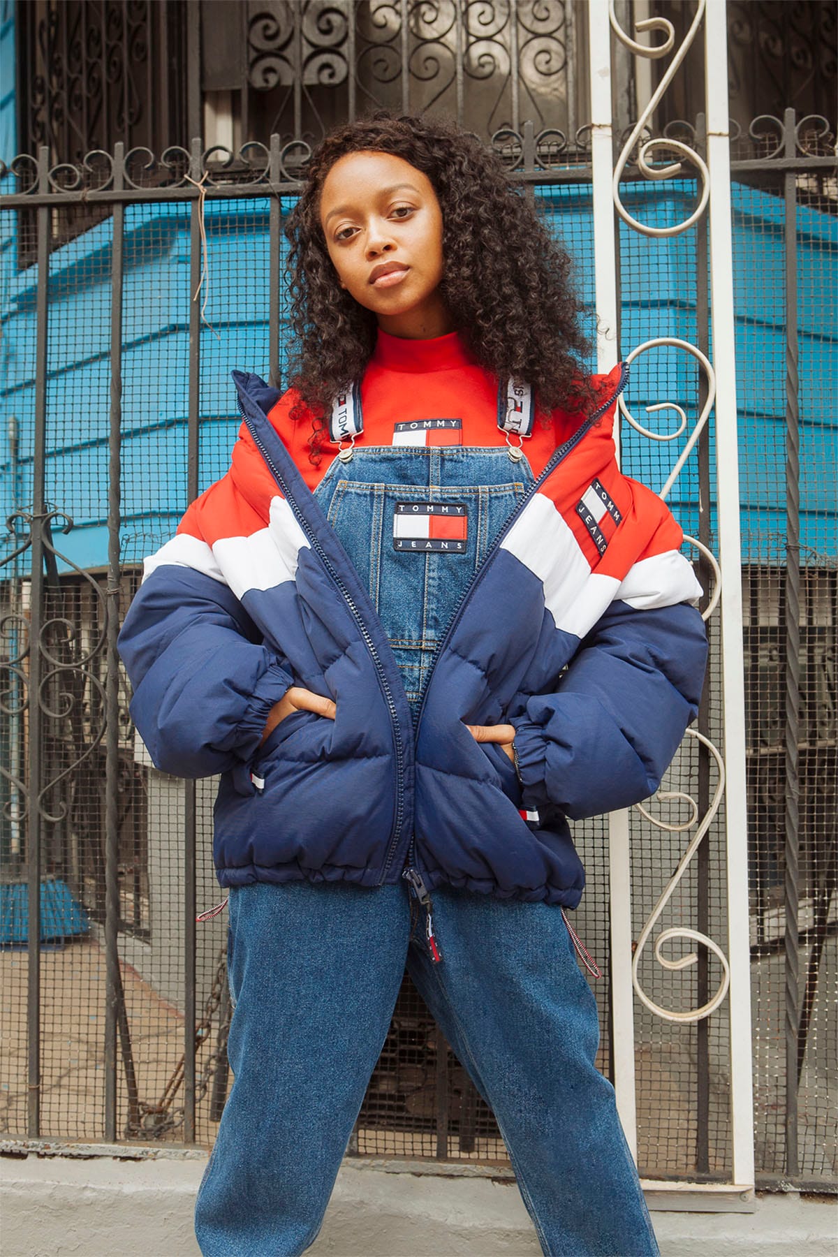 90's tommy hilfiger outfit