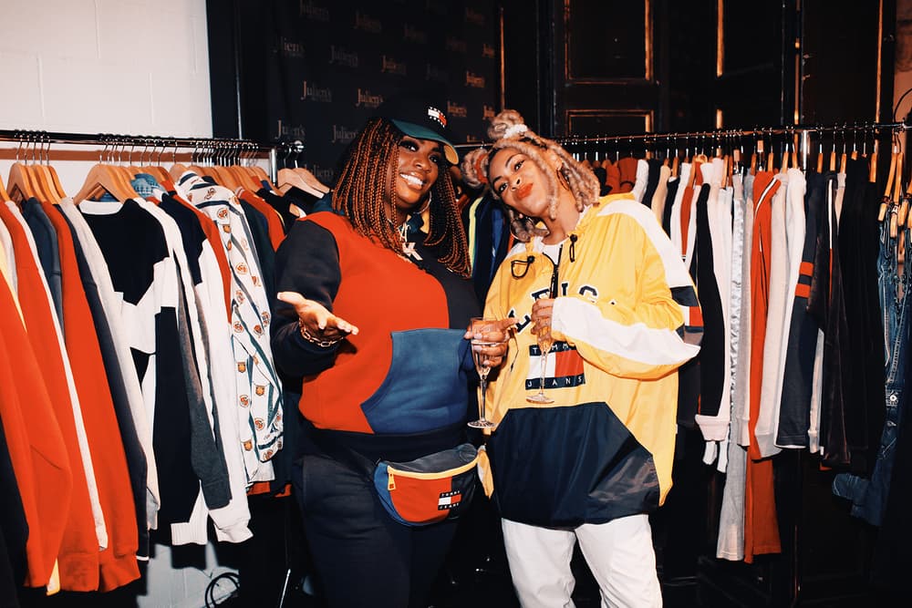 Frankie Collective Tommy Hilfiger Los Angeles Pop Up Vintage Auction Kris Jenner Sara Gourlay Kamaiyah Deanna Paley