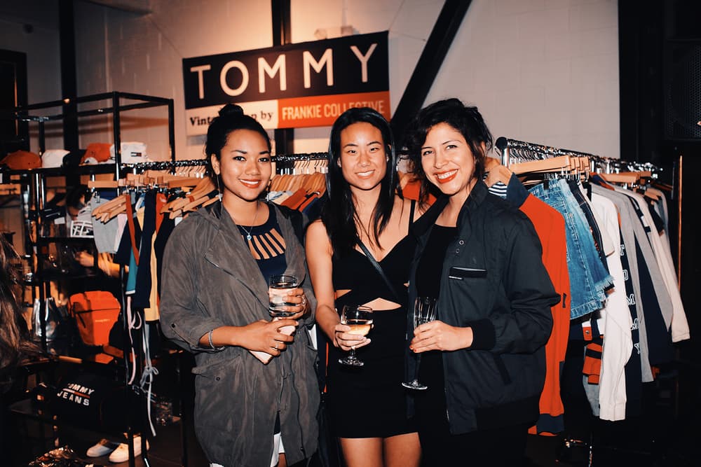 Frankie Collective Tommy Hilfiger Los Angeles Pop Up Vintage Auction Kris Jenner Sara Gourlay Kamaiyah Deanna Paley