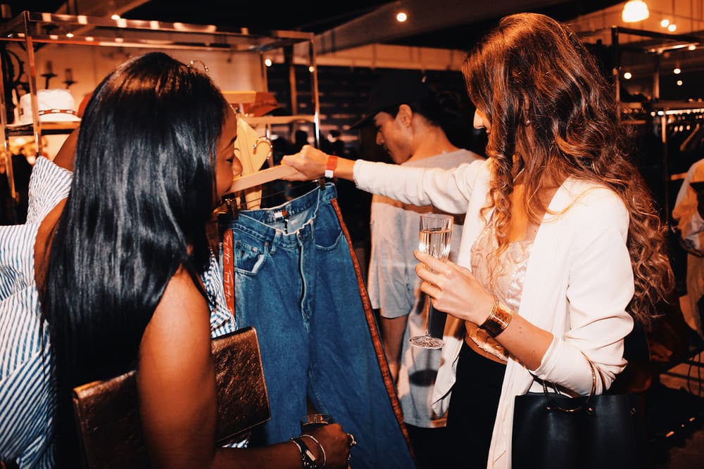 Frankie Collective Tommy Hilfiger Los Angeles Pop Up Vintage Auction Kris Jenner Sara Gourlay Kamaiyah Deanna Paley