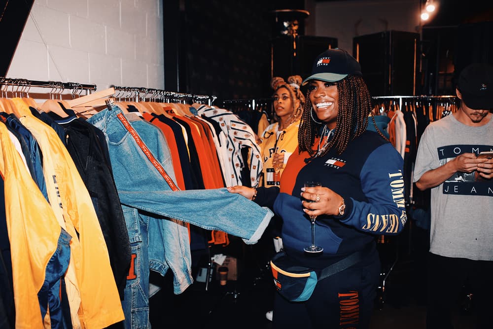 Frankie Collective Tommy Hilfiger Los Angeles Pop Up Vintage Auction Kris Jenner Sara Gourlay Kamaiyah Deanna Paley