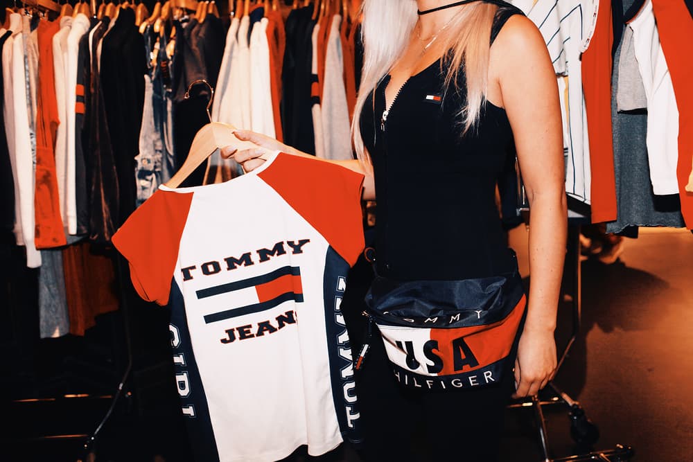 Frankie Collective Tommy Hilfiger Los Angeles Pop Up Vintage Auction Kris Jenner Sara Gourlay Kamaiyah Deanna Paley