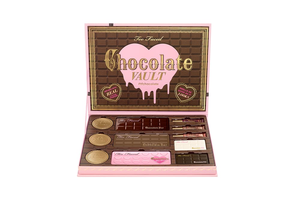 Too Faced Cosmetics Chocolate Vault Holiday 2017 Makeup