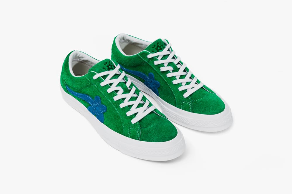 Tyler the Creator Converse Golf Le Fleur Collection Collaboration Shoe Sneaker All Star Jolly Green Solar Power Vanilla One Star Silhouette
