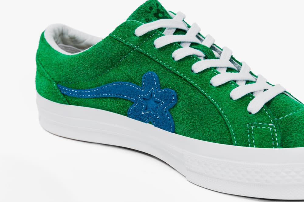 Tyler the Creator Converse Golf Le Fleur Collection Collaboration Shoe Sneaker All Star Jolly Green Solar Power Vanilla One Star Silhouette