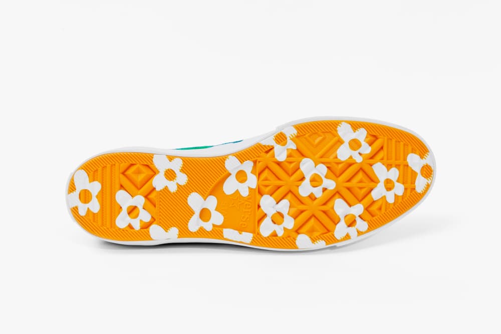 Tyler the Creator Converse Golf Le Fleur Collection Collaboration Shoe Sneaker All Star Jolly Green Solar Power Vanilla One Star Silhouette