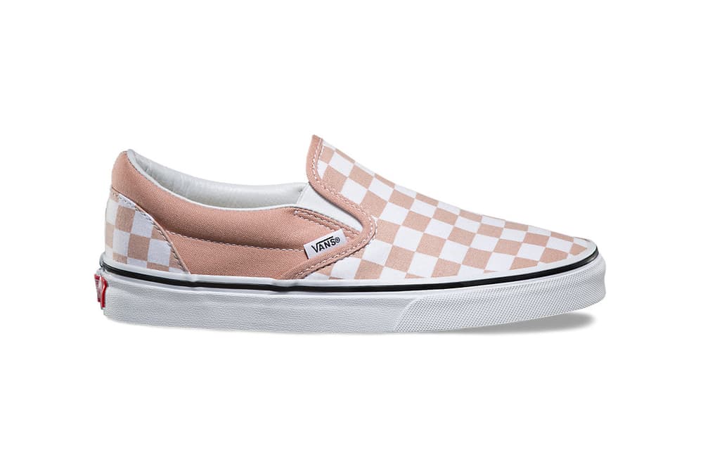 Vans Slip On Checkerboard In Mahogany Rose Hypebae