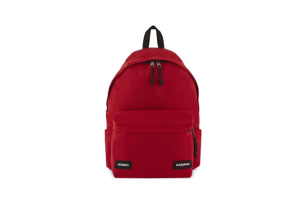 Vetements Eastpak Tourist Nylon Backpack Red Black