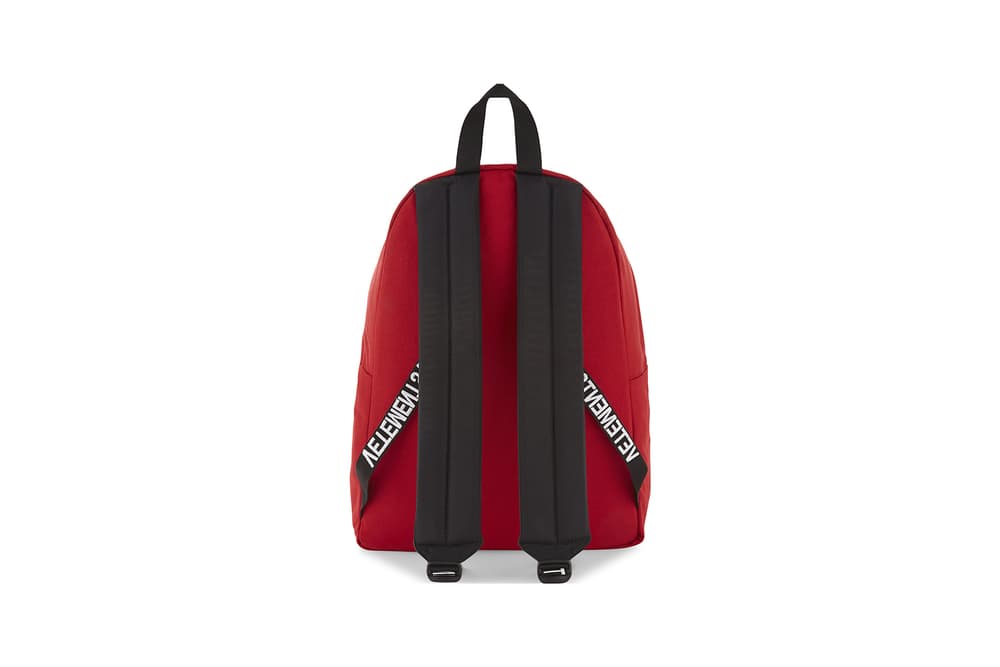 Vetements Eastpak Tourist Nylon Backpack Red Black