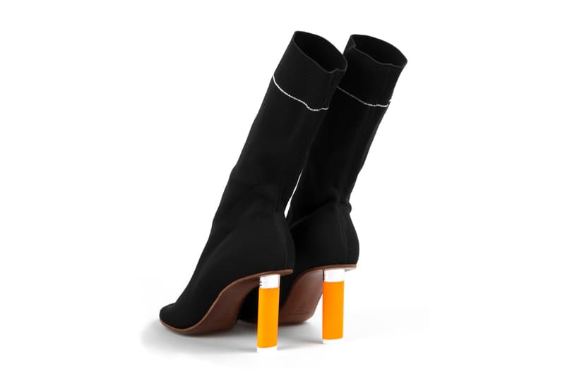Vetements Lighter Sock Boots Heels Unique Iconic Demna Gvasalia Black White Blue Glitter Shoes Footwear Colette