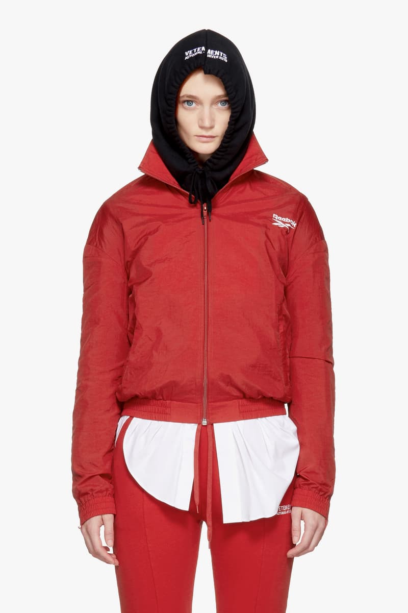 Vetements Winter Coat Parka Bomber Fur Hoodie SSENSE Outerwear Demna Gvasalia Red Green Black