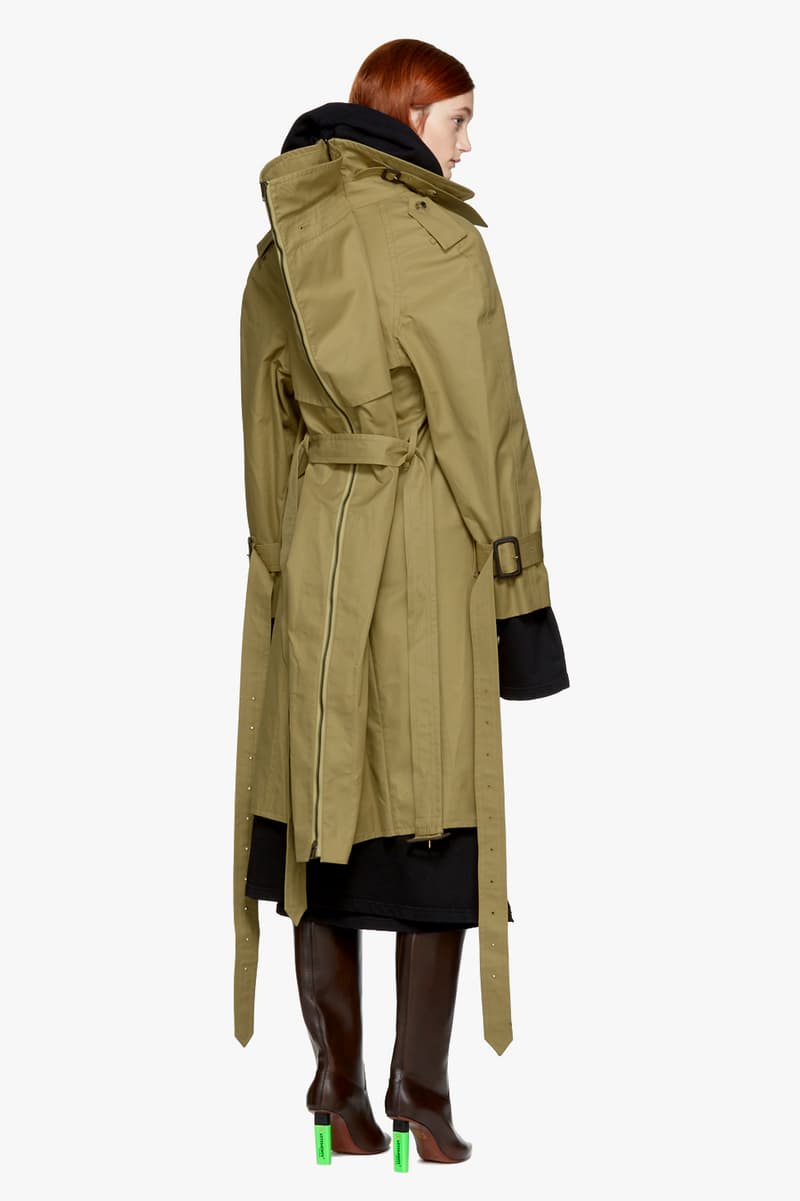 Vetements Winter Coat Parka Bomber Fur Hoodie SSENSE Outerwear Demna Gvasalia Red Green Black