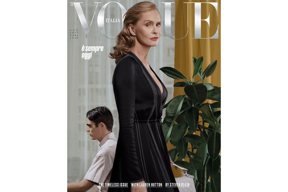 Vogue Italia 2017 October 2017 Timeless Issue Lauren Hutton
