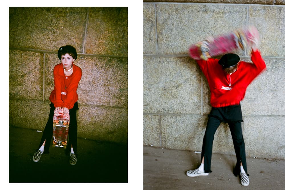 X-Girl Winter 2017 Lookbook Harper Slate Riley Buttery Japan Streetwear